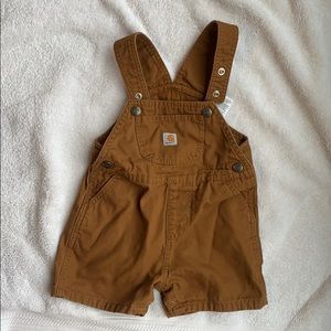 Carhartt short overalls 18 month
